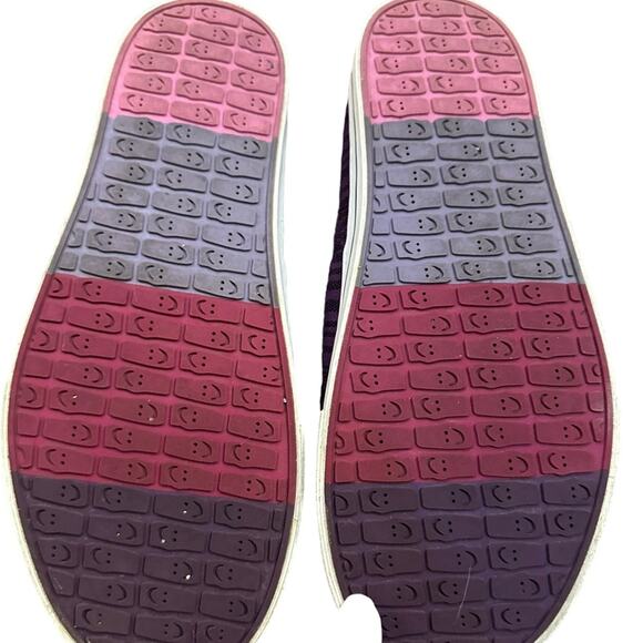 Sanuk Mens Size 9/10 Purple Slip-on Canvas Shoes - Picture 5 of 6